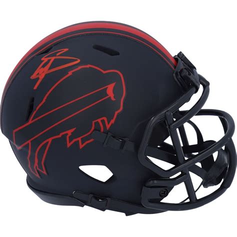 Stefon Diggs Signed Buffalo Bills Eclipse Speed Mini Helmet